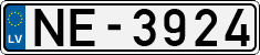 License plate of Latvia, Regular car plates