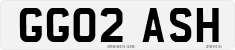 License plate of the United Kingdom, 2001 year system