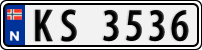 License plate of Norway, Trailers, motorcycles, special vehicles