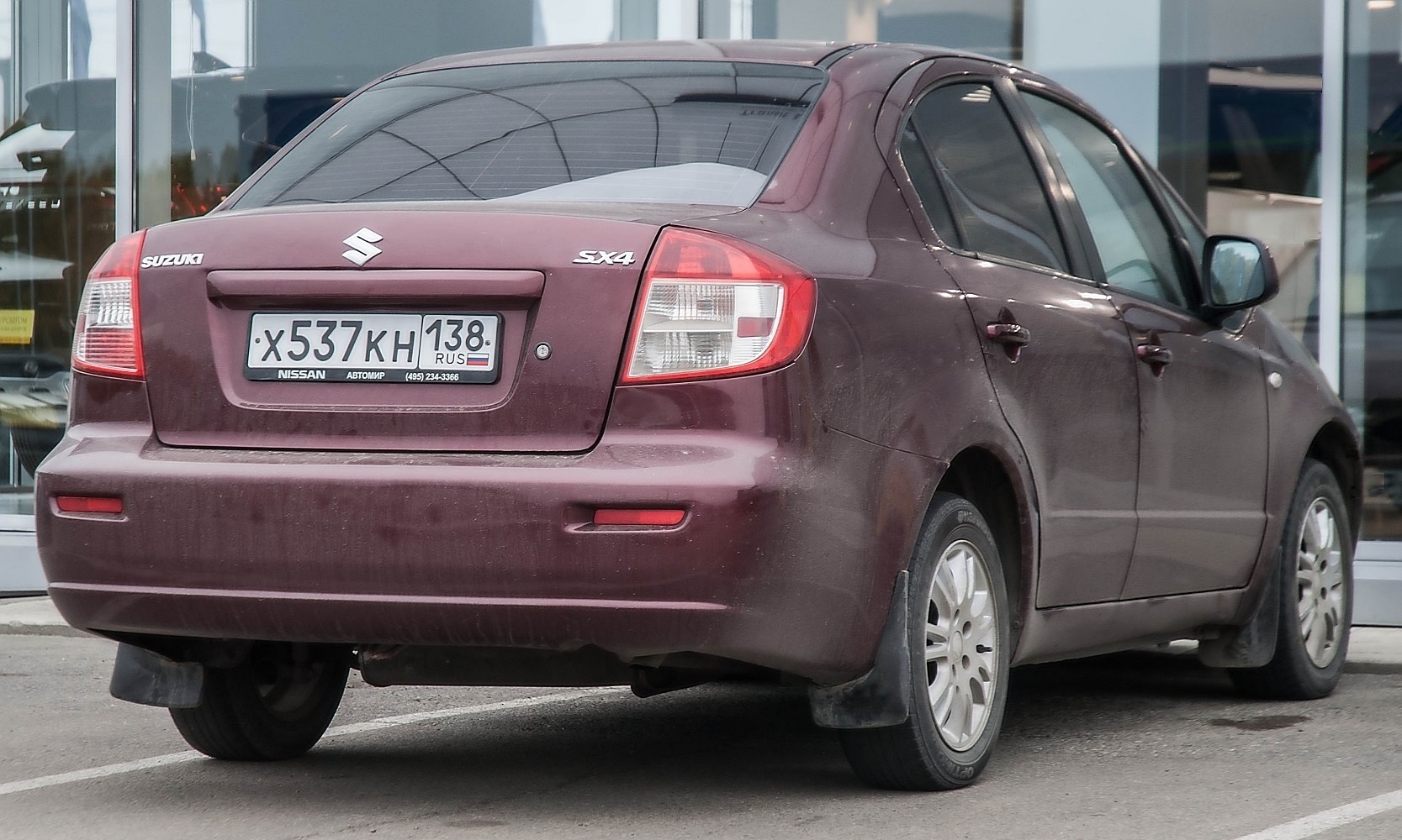 х 537 кн 138, Suzuki SX4/S-Cross 1st gen SX4 Sedan (GY/RW), 2007–2014 (–2015 for CN-market)