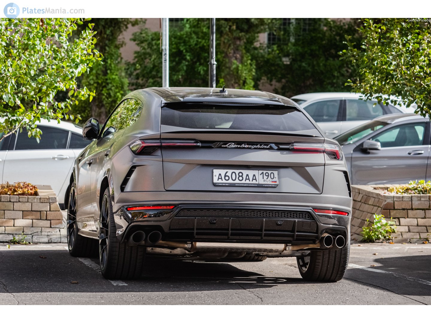 а 608 аа 190, Lamborghini Urus 1st gen, 2018–