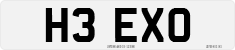 License plate of the United Kingdom, 1983 year system