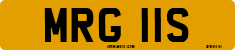 License plate of the United Kingdom, 1963 year system