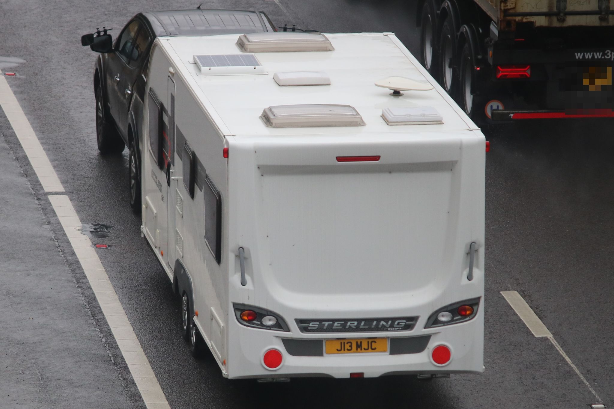 J13MJC, Sterling Caravans Eccles 