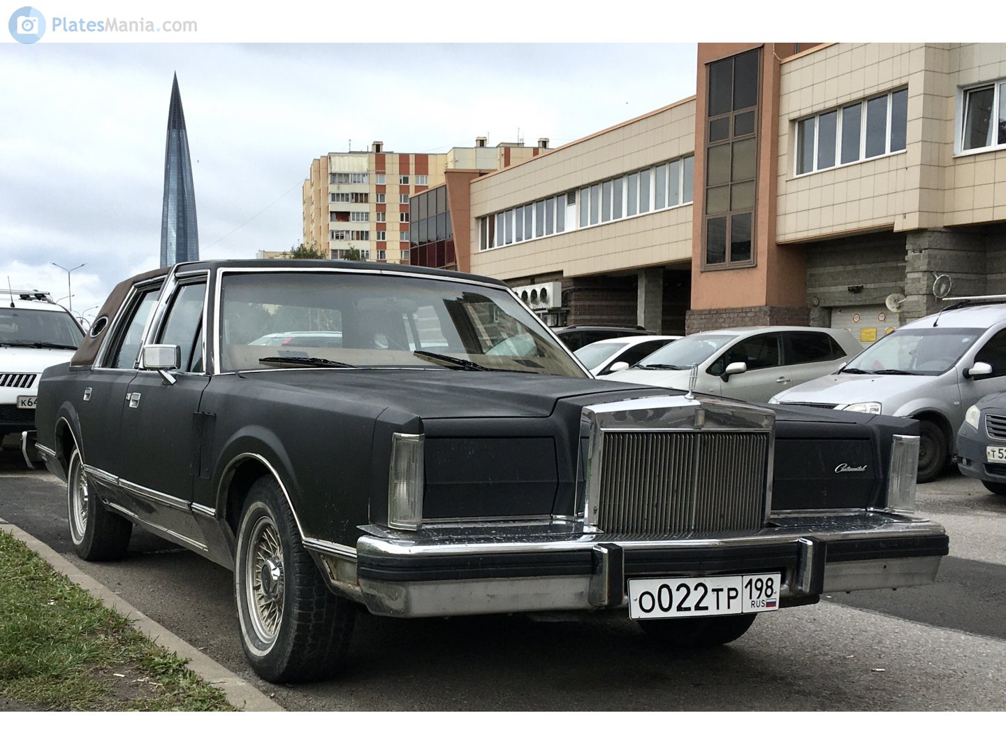 о 022 тр 198, Lincoln Continental Mark Series Mark VI 4-door Sedan (54D), 1979–1983