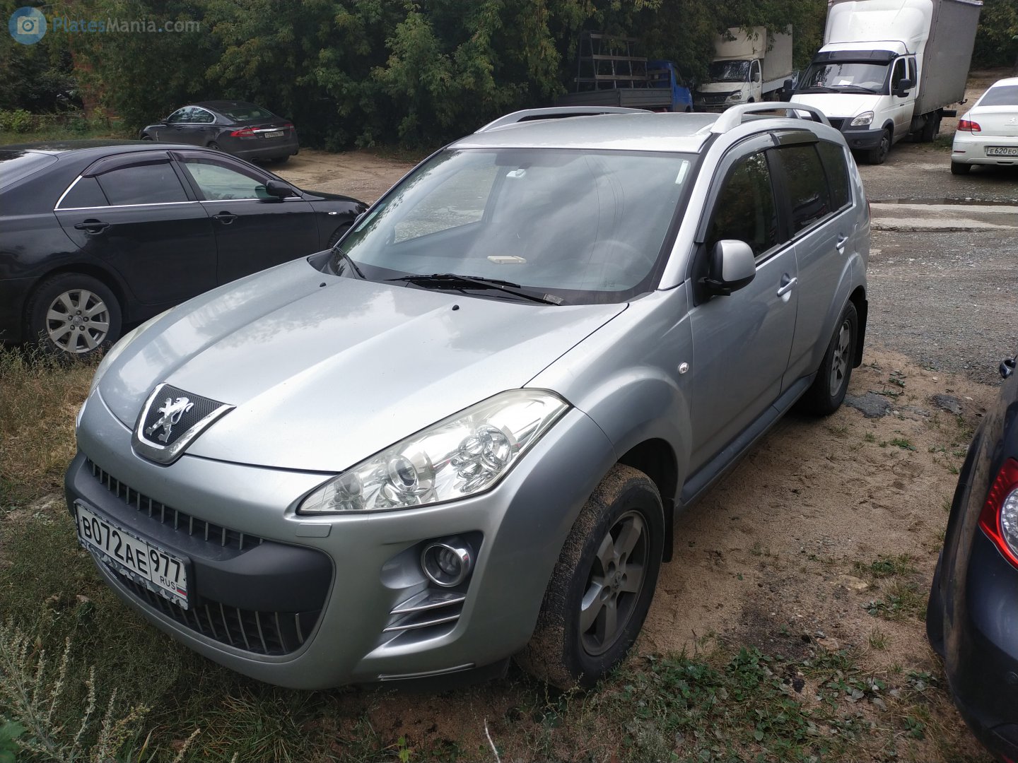 в 072 ае 977, Peugeot 4007 1st gen (I3), 2007–2012