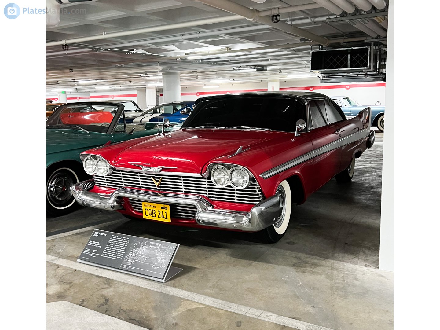 CQB 241, Plymouth Fury 1958 Hardtop Coupé (LP2), facelift, 1957–1958