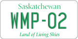 Saskatchewan, Vanity Plates