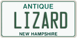 New Hampshire, Vanity Plates