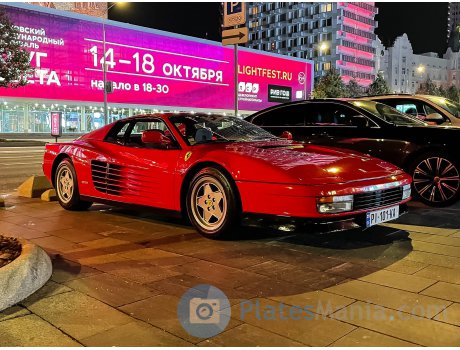 PI-101-KA, Ferrari Testarossa