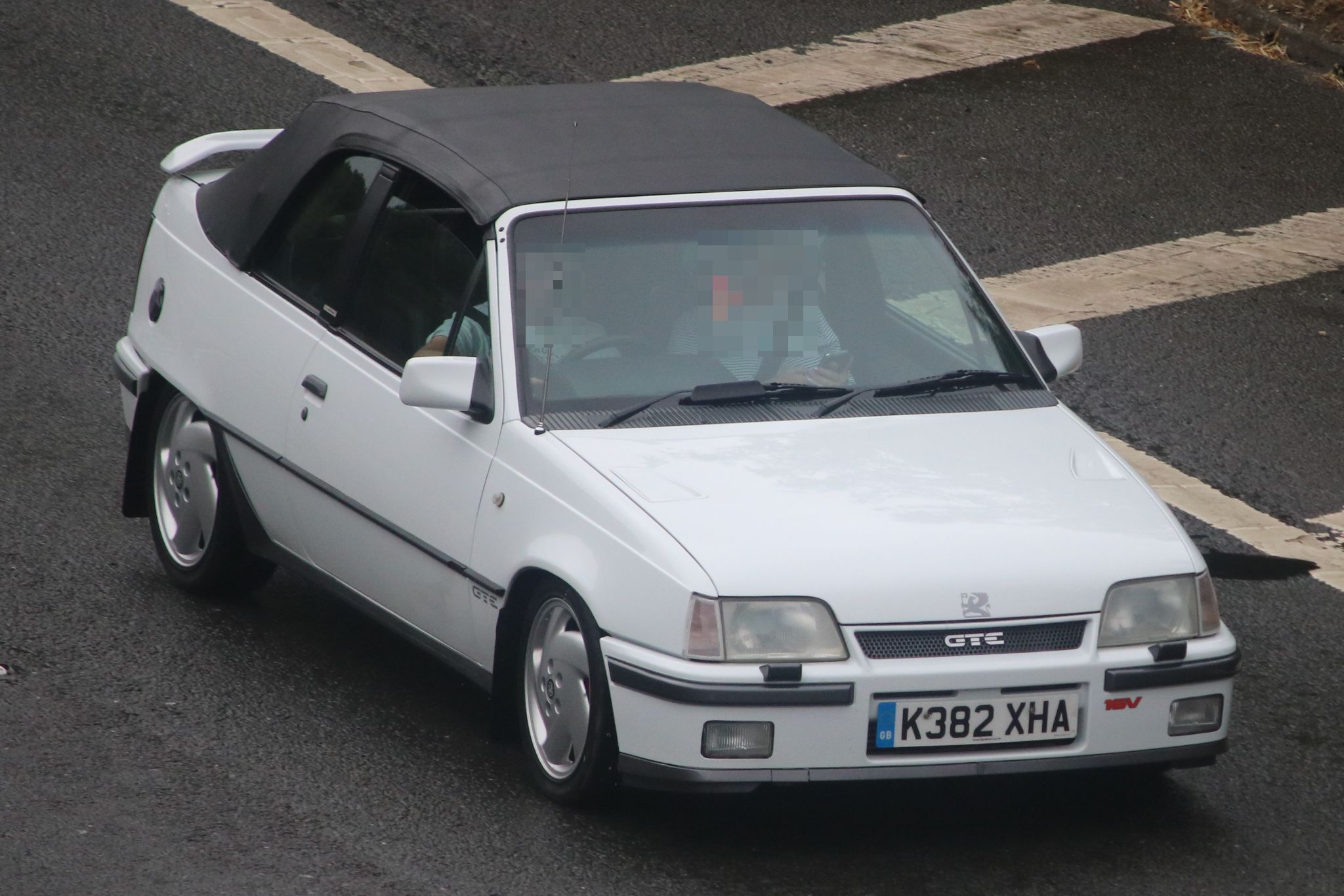 K382XHA, Vauxhall Astra 2nd gen Convertible (E; T85), 1986–1993