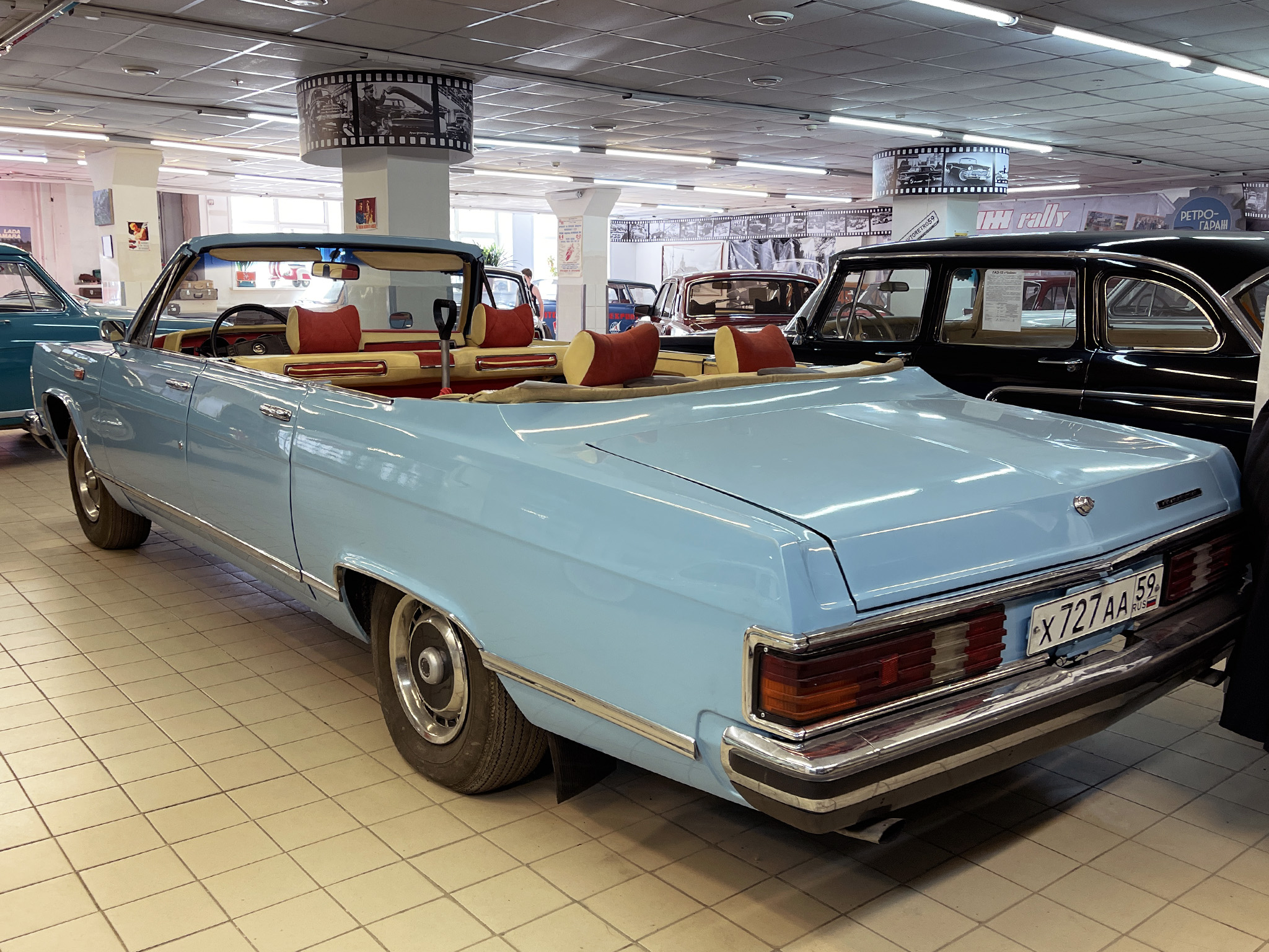 х 727 аа 59, GAZ 14 Чайка 14-05 Phaeton, 1981–1988