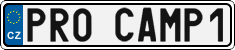 License plate of the Czech Republic, Vanity Plates