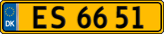 License plate of Denmark, Commercial vehicles