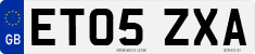 License plate of the United Kingdom, 2001 year system