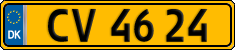 License plate of Denmark, Commercial vehicles
