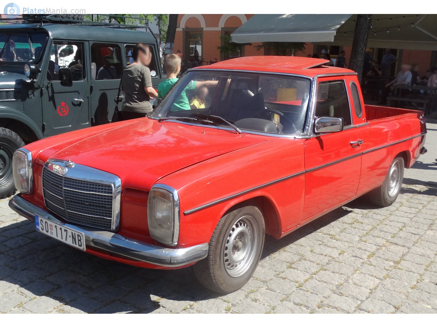 SO 117-NB, Mercedes-Benz E-Klasse 220 La Pickup (W115; AR-market), 1972­–1976