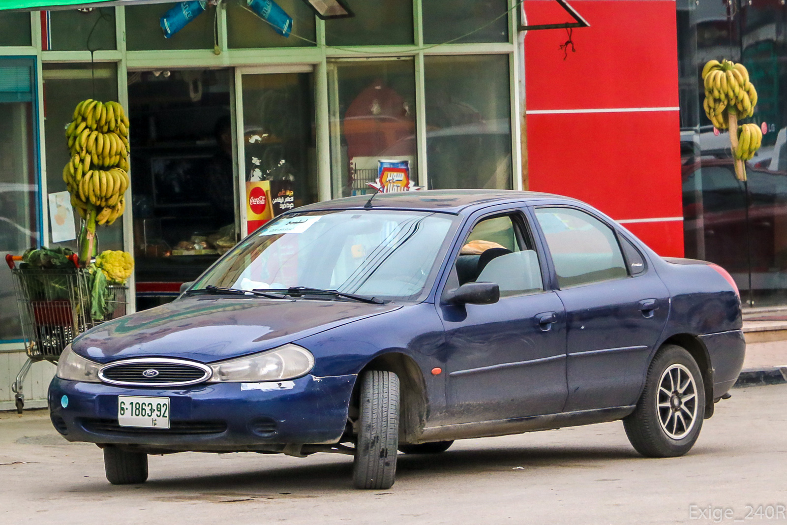 6-1863-92, Ford Mondeo 1st gen Sedan/Liftback (Mk2; CDW162), facelift, 1996–2000