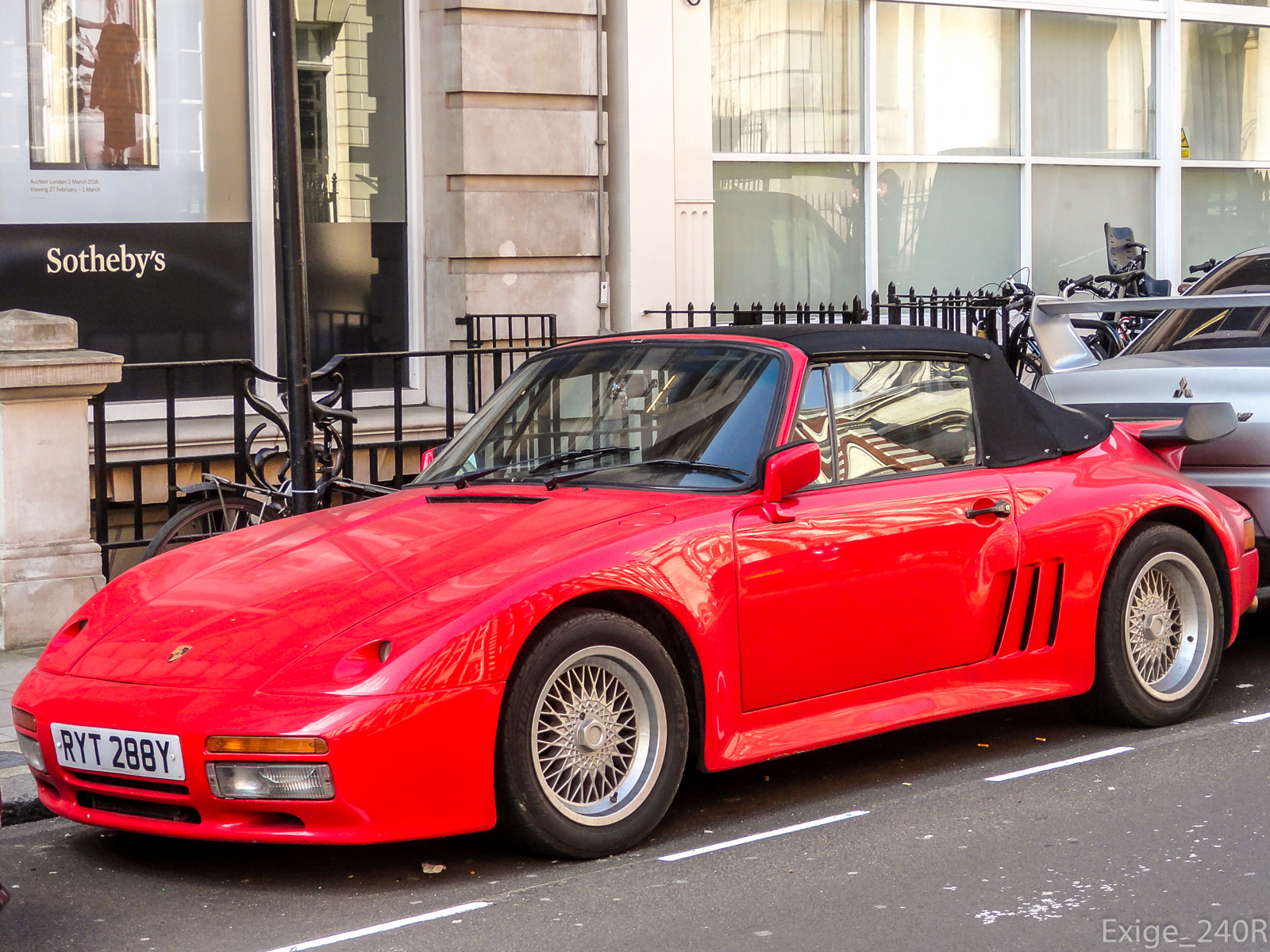 RYT288Y, Porsche 911 2nd gen Cabrio (930, G-Modell), 1984–1989