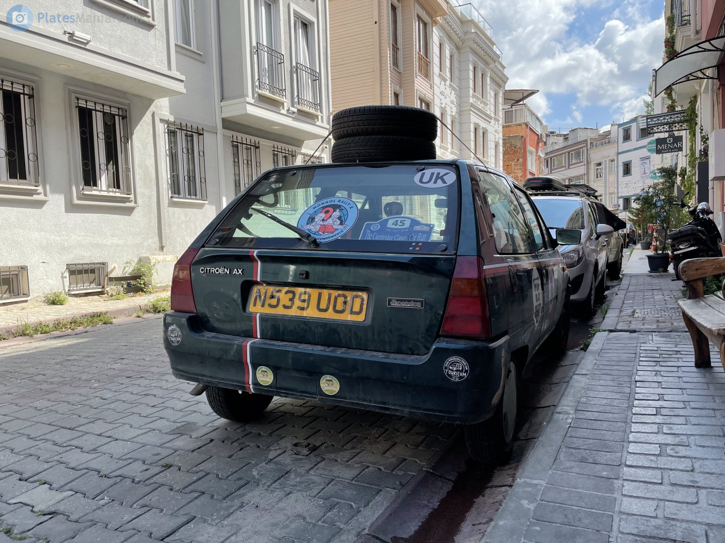 N539UOD, Citroёn AX 1st gen 3-door Hatch (S9), 1986–1998