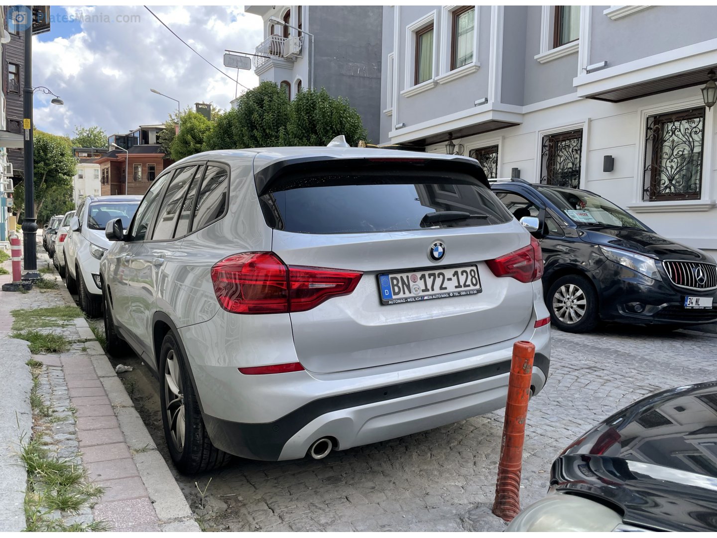 BN 172-128, BMW X3 3rd gen (G01), 2017–2021