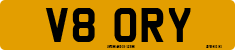 License plate of the United Kingdom, 1983 year system