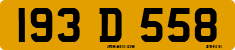 License plate of the United Kingdom, Diplomatic