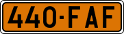 License plate of Finland, Special vehicles