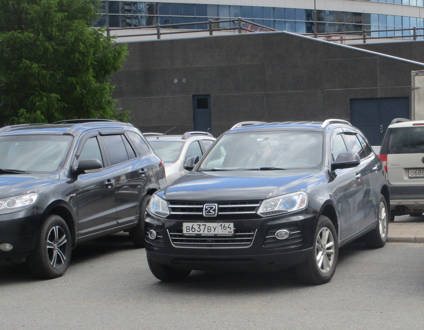 в 637 ву 164, Zotye T600 