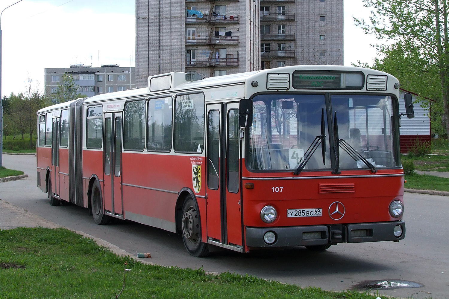 у 285 вс 69, Mercedes-Benz O305 1st gen O305G (307), 1977–1987