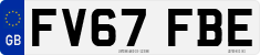 License plate of the United Kingdom, 2001 year system