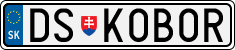License plate of Slovakia, Vanity Plates