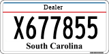 South Carolina, Dealer (X123456)
