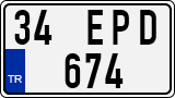 License plate of Turkey, Regular plates