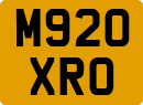 License plate of the United Kingdom, 1983 year system