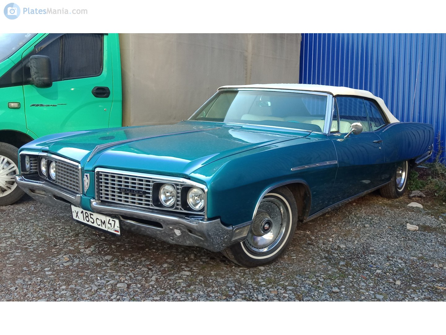 х 185 см 47, Buick Electra 3rd gen 1968 225 Custom Convertible (48467; C-body), 3rd facelift, 1967–1968