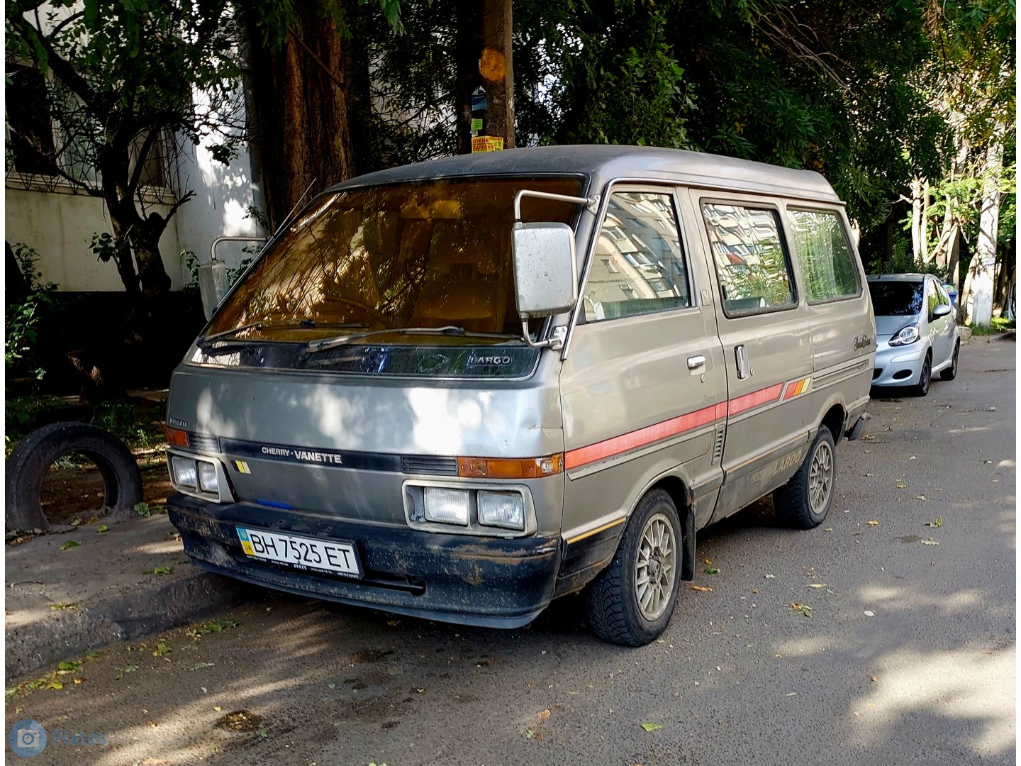 BH 7525 ET, Nissan Cherry Vanette 1st gen Largo Van (C120), 1982–1986