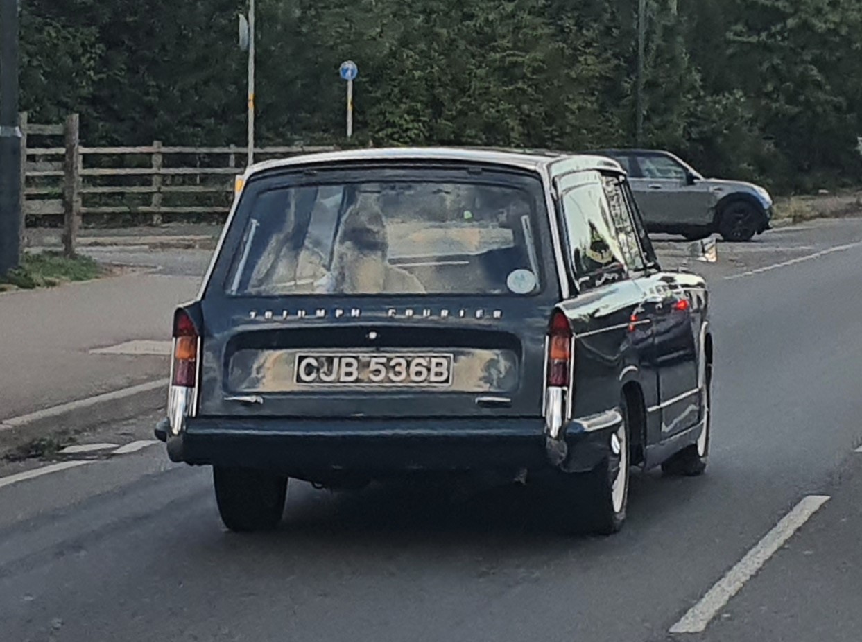 CJB536B, Triumph Herald 