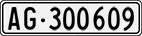 License plate of Switzerland, Cars