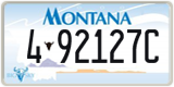 Montana, 1-12345A / 10-1234A