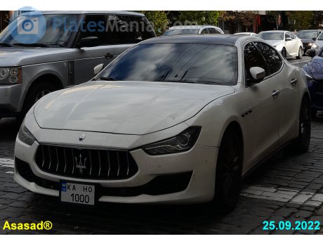 KA 1000 HO, Maserati Ghibli
