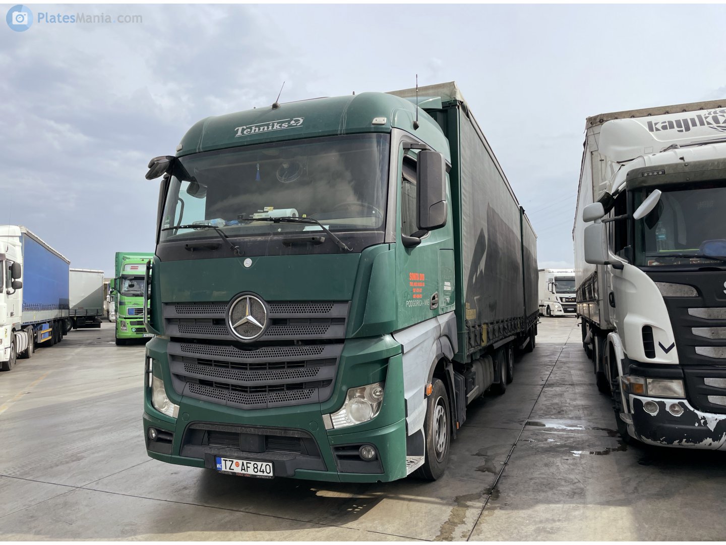 TZ AF840, Mercedes-Benz Actros 3rd gen (MP4/MP5), 2011–