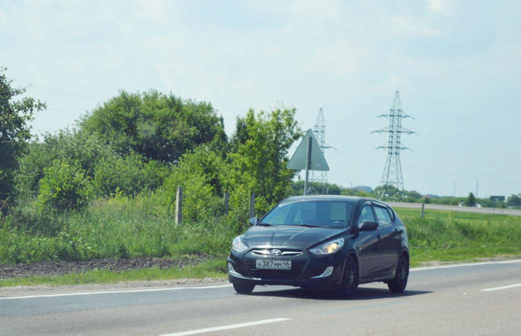 "н 387 мм 46" photos Hyundai Solaris. Russia