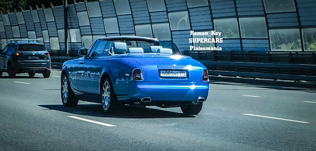 о 001 нт 199, Rolls-Royce Phantom Drophead Coupé 