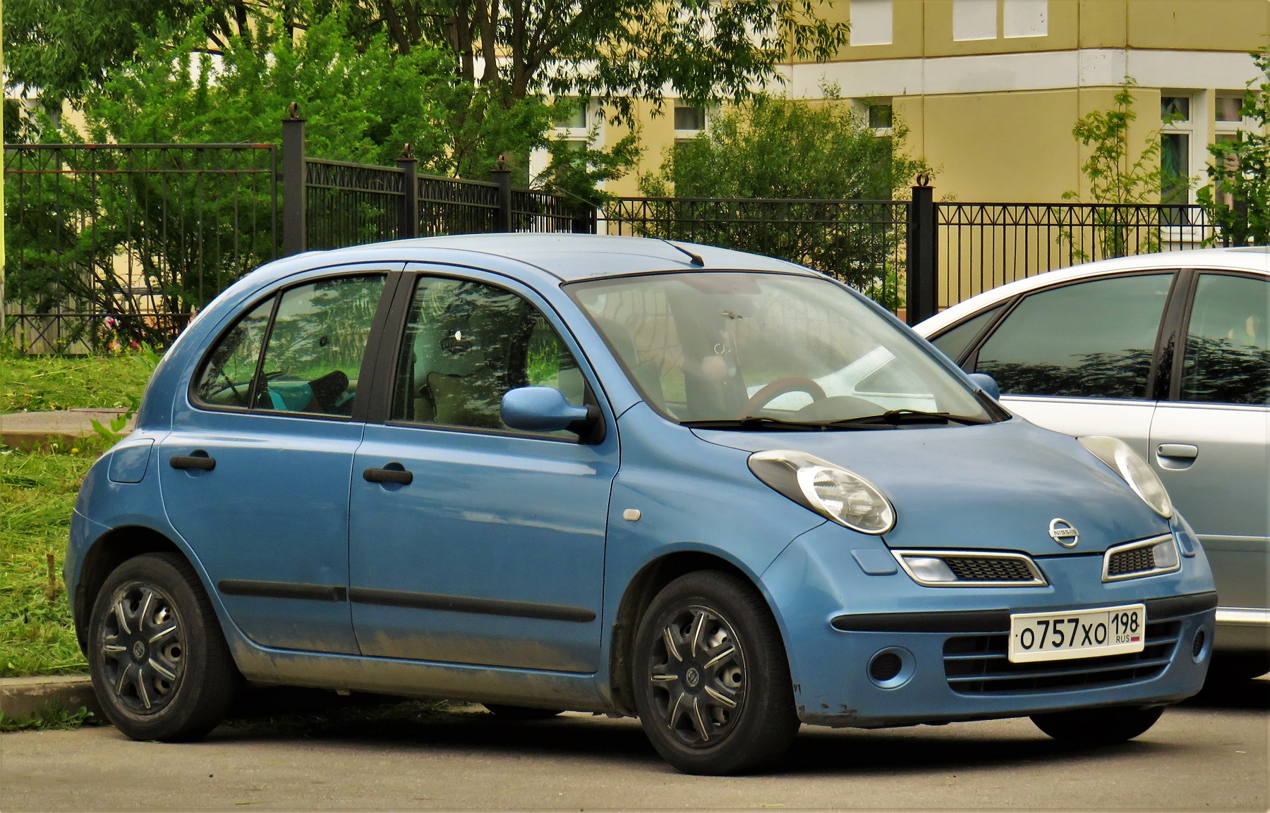 о 757 хо 198, Nissan Micra 3rd gen 5-door Hatch (K12), 2002–2010