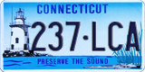 Connecticut, Specialty plates (123-ABC)