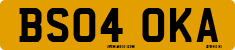 License plate of the United Kingdom, 2001 year system
