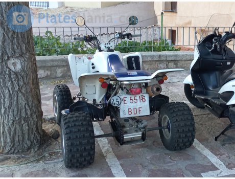 E 5516 BDF, Suzuki Quadsport