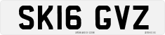 License plate of the United Kingdom, 2001 year system