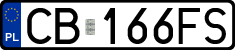 License plates of Poland, Regular car plates